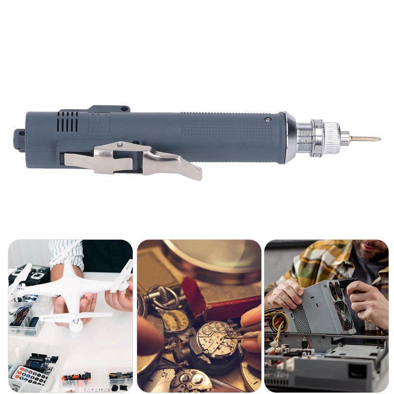 Cordless Electric Screwdriver Kit Accurate in Line Industrial Grade Adjustable