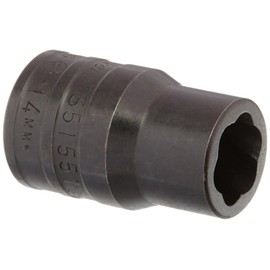 Williams TS51551 1/2 Drive Turbo Socket, 14mm