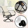 Project Patio Swivel Rocker Chair 1/2" Nylon Stem Bumper Outdoor