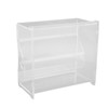 Rutin Chicken Feeder Automatic Clear Acrylic Bird Cage Feeder for
