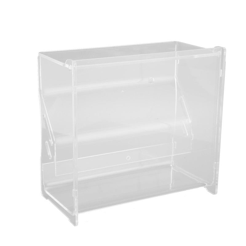 Rutin Chicken Feeder Automatic Clear Acrylic Bird Cage Feeder for