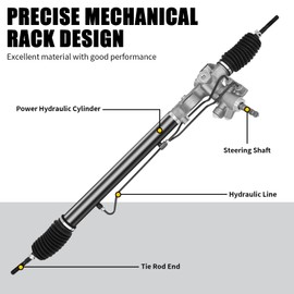 Qrooviiy Power Steering Rack and Pinion Assembly for Honda Accord 2008 2009 2010 2011 2012,2.4L 3.5L,Replace# 26-2746 53010TA0A01 53601TA5A02