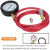 Bonbo TU-32-20 Compucheck Fuel System Pressure Test Gauge 0-300 PSI
