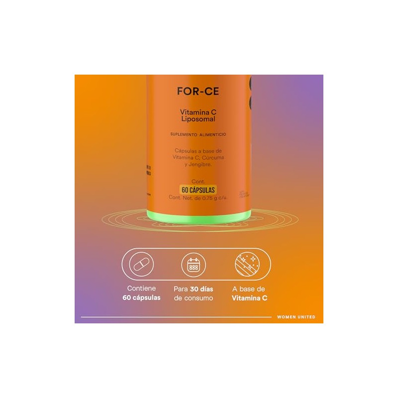 Nutrition For Vitamina Liposoluble Jengibre Curcúma Suplemento Alimenticio Cápsulas Meses