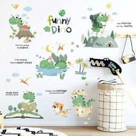 DaraBaby Vinil Decorativo Infantil Dinosaurios Animales Bebé Niños
