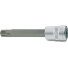 HAZET 8808LG-10 M10 Internal Serration Profile XZN Screwdriver Socket - CVD-Tin Coated