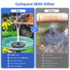 Solar Fountain for Bird Bath, Solar Water Fountain with Multiple