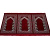 Modefa Turkish Islamic Prayer Rug - Wide Plush Velvet Praying