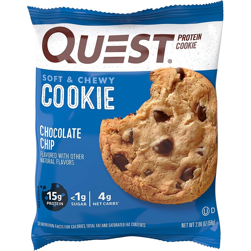 QUEST PROTEIN CHOCOLATE CHIP COOKIE, 2.08oz - (12 Count)