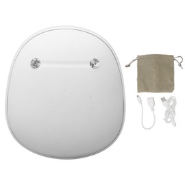Electric Hand Warmer Multifunction Cute Mini Lasting Heating 6‑8H 50°‑55° Rechargeable Portable USB Hand Warmer for Winter White