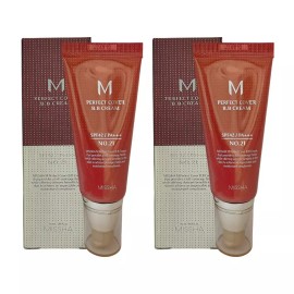 MISSHA 1+1 미샤 M 퍼펙트 커버 비비크림 50ml 13호 21호 23호 [23호+13호] MISSHA 1+1 M Perfect Cover BB Cream 50ml No. 13 No. 21 No. 23 [No. 23 + No. 13]