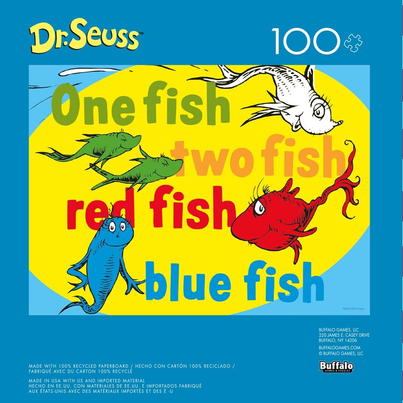 Buffalo Games - Dr. Seuss Enterprises - One Fish Two