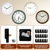 15 Pack Clock Movement Replacement Parts, Silent Clock Mechanism Replacement