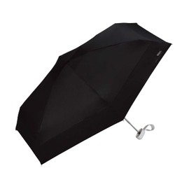 World Party (Wpc.) 801-6423 BK Parasol, Folding Umbrella, Black, 18.5 inches (47cm), Women's Umbrella, Includes Bag, Small Shading Splice