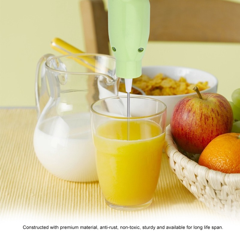 Electric Handheld Coffee Mixer Milk Frother Foamer for Eggs Hot