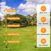 Efarmkeper 48 Inch / 4 Ft Fiberglass Step-in Electric Fence