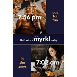 Myrkl Unique Pre-Drinking Supplement for Liver Health Support, Helps Morning Energy with High-Performing Probiotic, L Cysteine & Vitamin B12, Social Evening, Party & Vacation Essentials, 30 Capsules