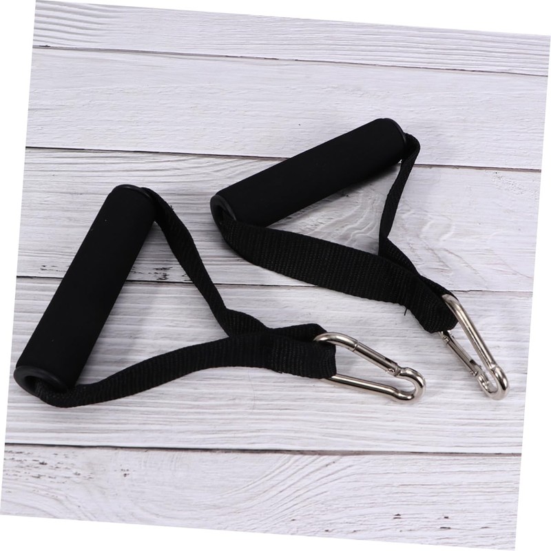 BIUDECO Carabiner Tension Rope Handles Set 2 Pairs of Fitness
