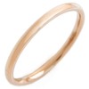 2PIECES Brand sr0152 Stainless Steel Accessory Ring, Unisex, Simple, Hypoallergenic,