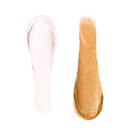 Barry M Chisel Cheeks Highlighter Cream Duo, Shade Silver/Gold