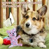 MEMOFYND 1 Piece Hand Knitted Bear Teething Toy for Puppies,