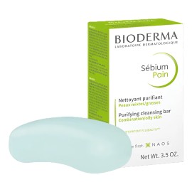 Bioderma Sebium Pain Barra Dermolimpiadora 100g Todo Tipo Piel