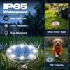 vighep 24 Pack Solar Ground Lights, 2.8 inch Flat Solar