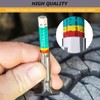 Smart Color Coded Tire Tread Depth Gauge, YTFGGY Tyre Tread