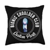 Bionic Shoulder Surgery Recovery Shoulder Surgery Survivor Throw Pillow