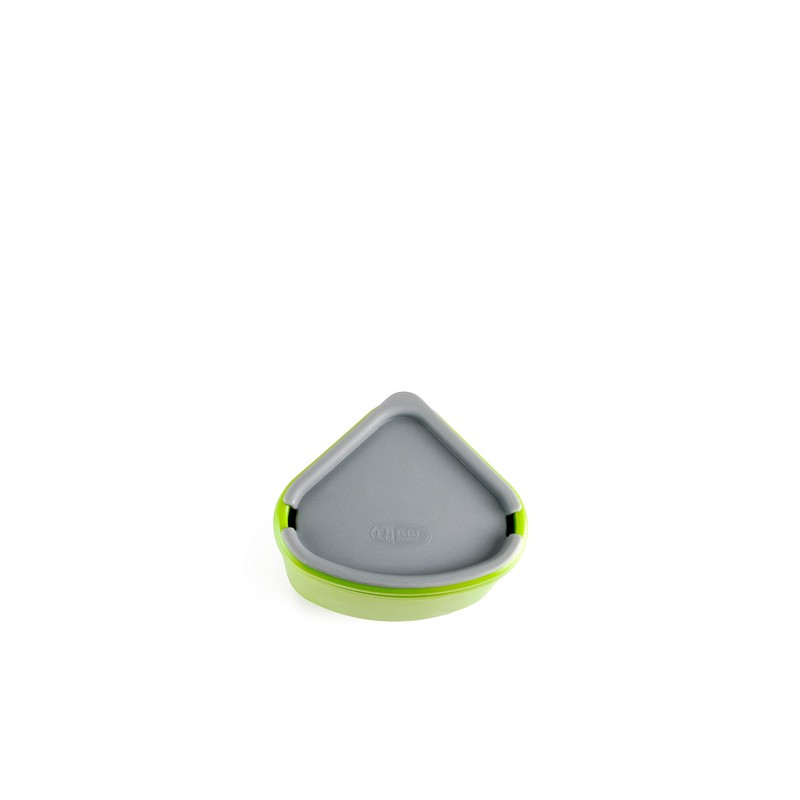 GSI Outdoors Gourmet Nesting Mug + Bowl, Green with Insulated