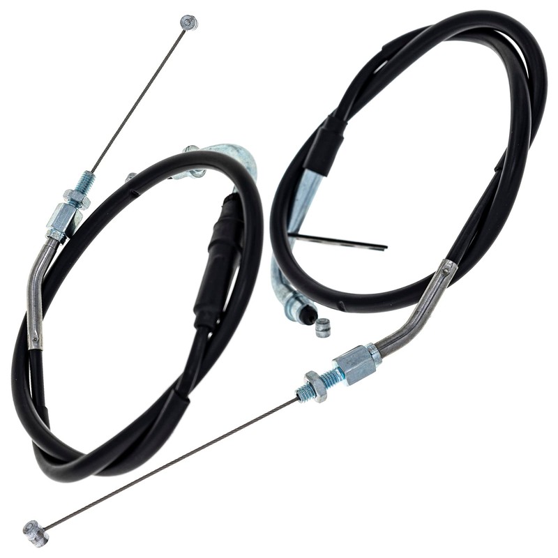 NICHE Push Pull Throttle Cable Set for Suzuki GSXR600 GSXR750