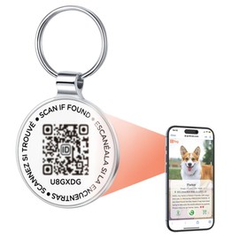 QR Code Dog Tags for Pets | Easy-to-use Dog Identity ID Tags UK | Real-time scan alerts | Shareable Pet Profile | No Subscription or Fees