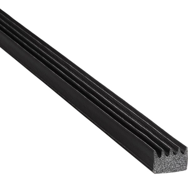 TRIM-LOK - X103HT-25 Trim-Lok Ribbed Rectangle Rubber Seal – .375”