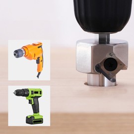 Jiawu 1 Count Hole Chamfer Reamer Tool, 20mm Dog Hole Chamfer Reamer, Stainless Steel, T10 Alloy Blade, 9mm Hex Shank, Woodworking Tool