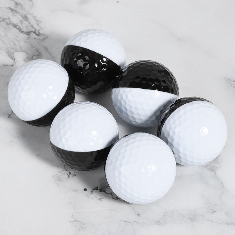 6PCS PU Black White Soft High Elastic Excellent Stable Fly