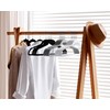 GETORO Velvet Hangers 30 Pack, Non Slip Space Saving Clothes