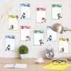 4 Pads Funny Animal Sticky to Do Notepad Chicken Hens
