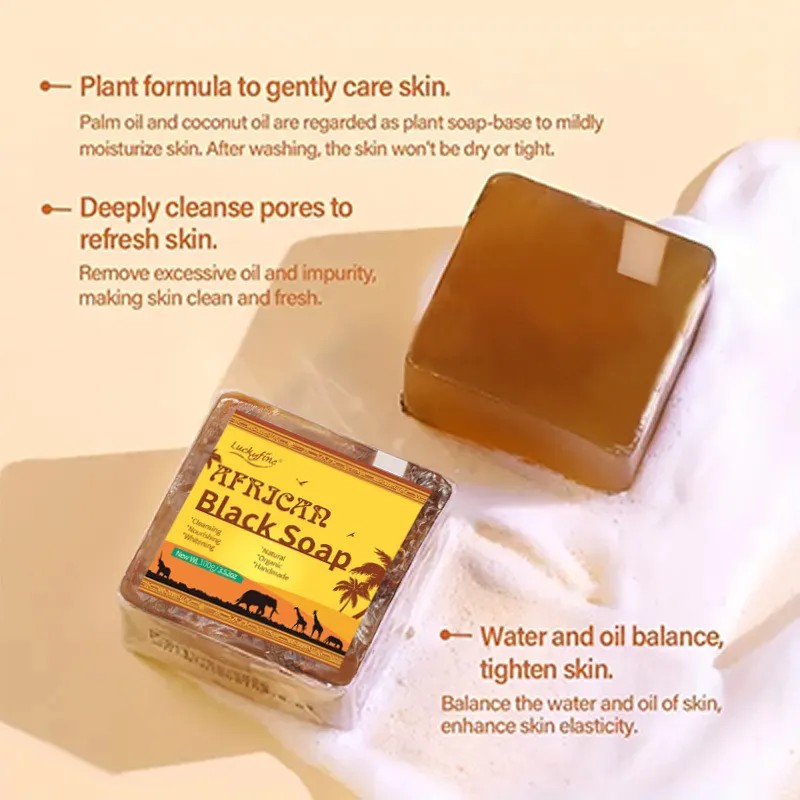 Jabón T Black Para Limpiar, Hidratar Y Exfoliar Para Niños