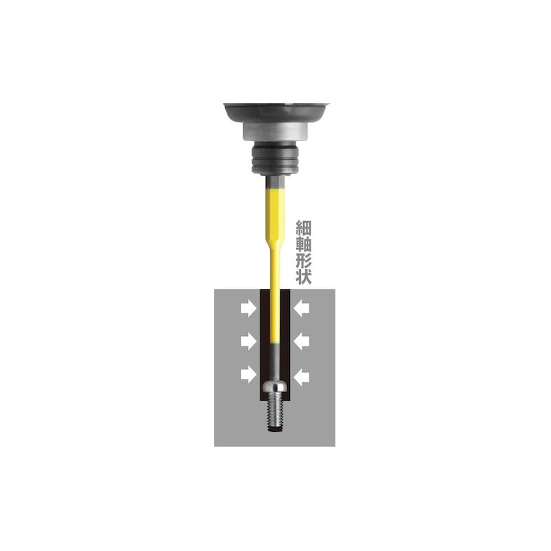 ANEX ANHD-190 Stripped Screw Removal Bit, Step Type, Compatible with