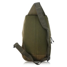 Wild Things WT-380-3009 Body Bag, Shoulder Bag, Vertical Type, Key Hook Included, Multiple Pockets, Military, green