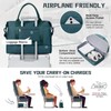 Travel Duffel Bag with Shoes Compartment, Overnight Weekender Bags for