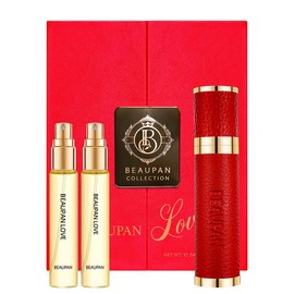 BEAUPAN Luxury Perfume for Women-Travel Friendly Miss Perfume Dream Perfume Collection 30ml Long last For women The Secret of Charm Women's Elegant Valentine's Day Gifts fragrance - Specification: BEAUPAN Love (Red) - 3 x 0.34 fl. 0z.(10ml)