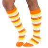 Chrissy's Socks Women's Candy Corn Striped Knee Socks 7-11
