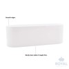 Royal Imports Flower Vase Acrylic Oval - Decorative Centerpiece for