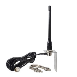 Hys Vhf Marine Antenna Low-profile 156-163Mhz Antennas W/16.4ft(5m) Rg
