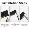 61Pcs Zippers Repair Kit, Zipper Pull Replacement Zipper Repair Kit,