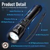 Rechargeable Flashlights 2Pack High Lumens, 5Mode Rechargeable Flashlights with LCD