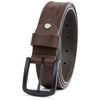 Kolossus Leather Belt For Men Casual Brown L(38-40)