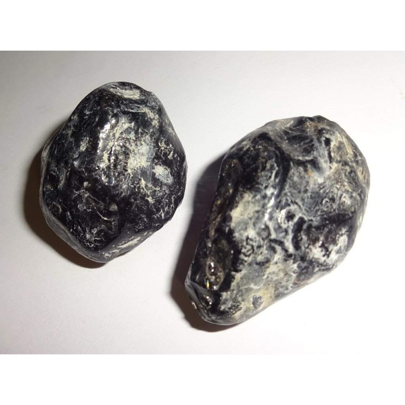 Apache Tears 2pc Natural Healing Crystal Gemstone Tumbled. Polished, Natural