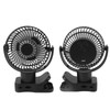 Portable Clip On Fan 4000mah Rechargeable Desktop Fan with LED